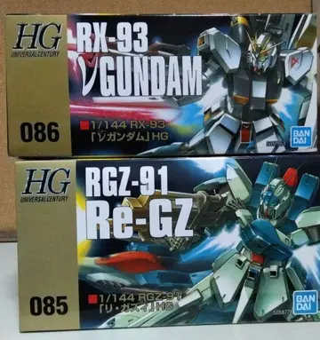 HG RX-93 V 건담 & RGZ-91 Re-GZ (미개봉품)