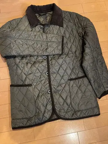 빔즈 충전솜 광택 퀼트 자켓 비즈니스 M