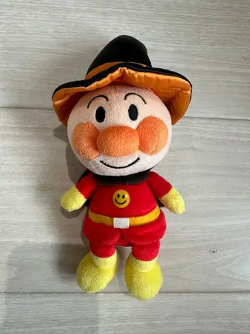 호빵맨 봉제 인형 할로윈 모자 포함