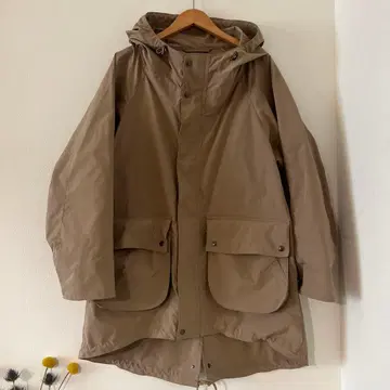 Whim Gazelle 베이지 후디 블루종