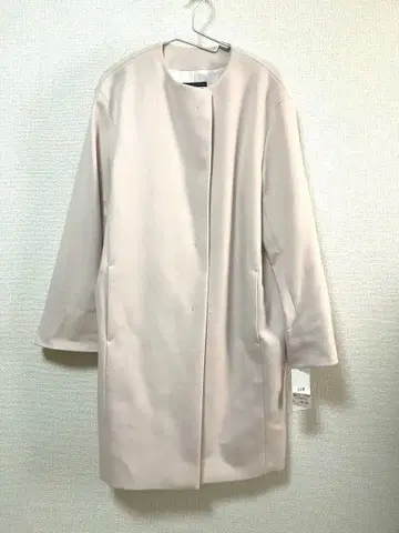 선착순 23구 핑크 베이지 캐시미어 롱 코트 사이즈 38