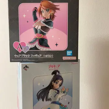 프리큐어 [ AB상 세트 ] 큐어 블랙 큐어 화이트 피규어