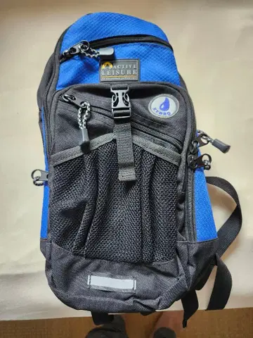 ACTIVE LEISURE 파랑블랙 백팩