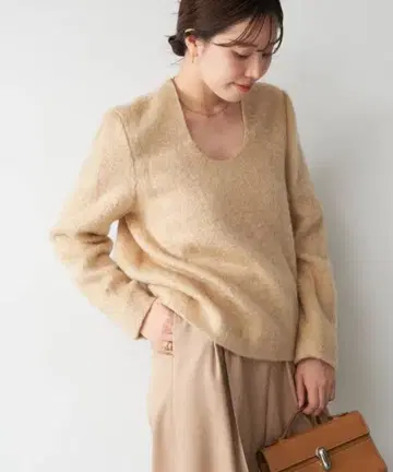 plage Shaggy 블라우스 베이지