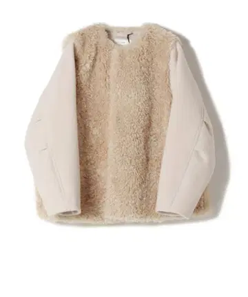 [ HYKE | 하이크 ] FAUX SHEARING JACKET 24AW