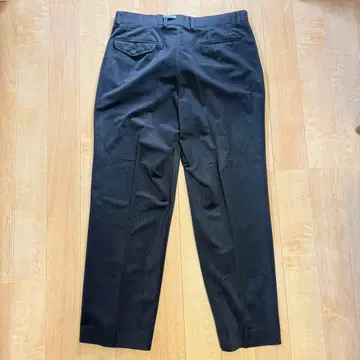 블랙 슬랙스 2턱