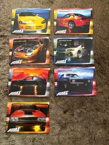 와일드 스피드 엽서 세트