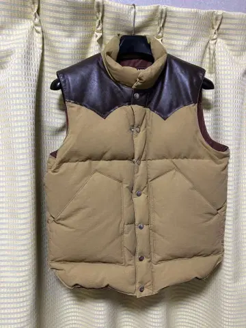 슈가케인 다운 베스트 베이지 M