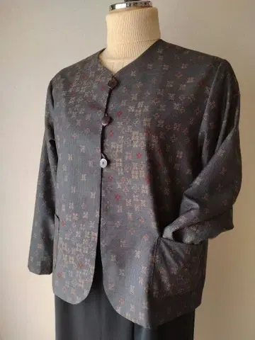 오시마 명주 리메이크 자켓, 총 안감 포함