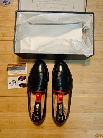 스코치 그레인 코인 로퍼