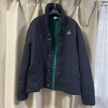 CHUMS 패딩 자켓 블랙 남성용 L