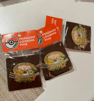 RARE 포켓몬 포켓몬 쿠킹 클럽 핀즈 미사용 새상품