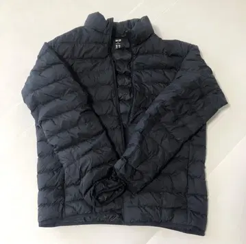 UNIQLO 블랙 다운 자켓 M
