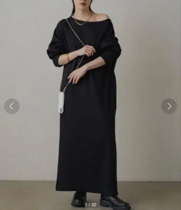 LOUNGEDRESS 컷 루즈 원피스