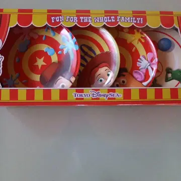 도쿄 디즈니 씨 캐릭터 플레이트 4개 세트