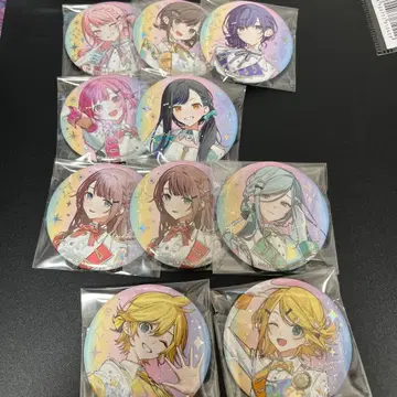 프로세카 감사제 오로라 금박 캔뱃지