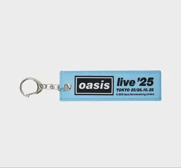 [ 미개봉 ] oasis live '25 플라이트 택 키링