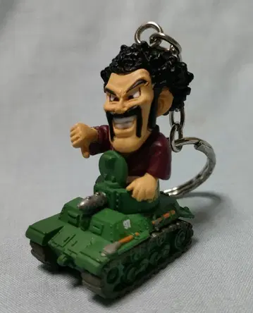 드래곤볼 Z 라이딩 키링 미스터 사탄 & 탱크