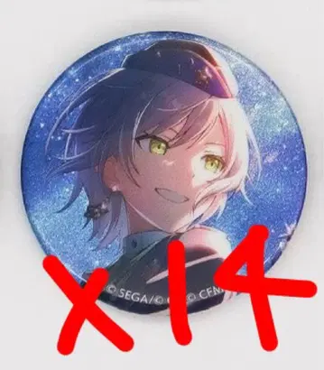 프로세카 히노모리 시호 글리터 캔뱃지 40A