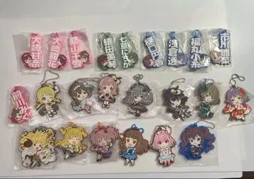 아이돌 마스터 러버 스트랩 세트