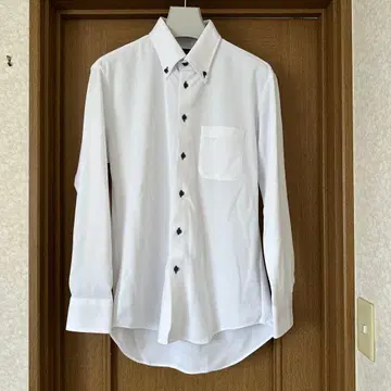 아틀리에365 버튼 다운 셔츠 M 사이즈 화이트