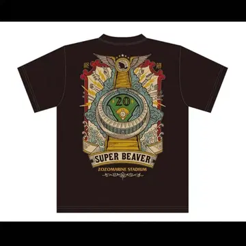 SUPER BEAVER T셔츠 ZOZO 마린 스타디움 블랙 XL