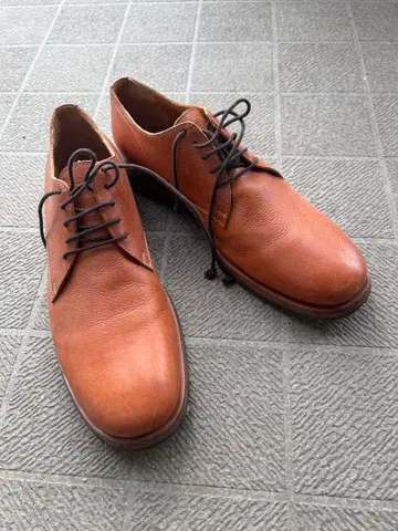 BUTTERO 브라운 가죽 캐주얼 슈즈