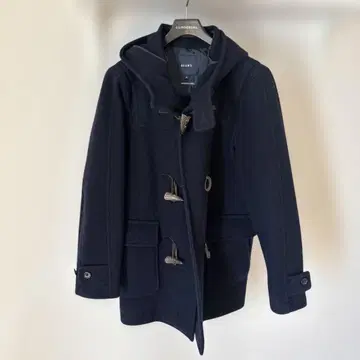 BEAMS 더플 코트 S 네이비