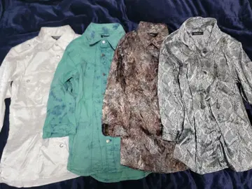 토네이도 마트 7부 소매 4종 세트