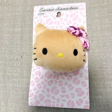 산리오 헬로키티 선번 키티 봉제 인형 앞머리 클립 헤어 클립