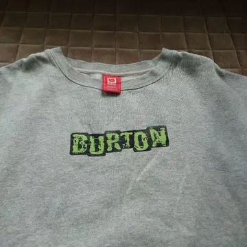 Burton 그레이 맨투맨 트레이닝복