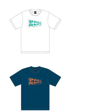 L 사이즈 마카로니 연필 티셔츠 2장 세트