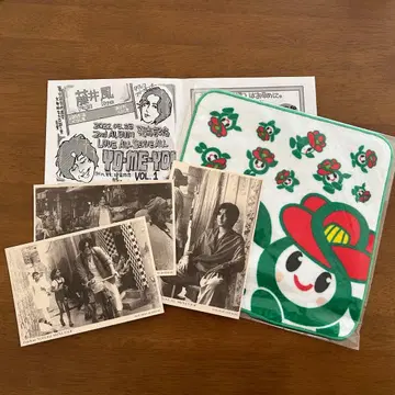 후지이 카제 엽서 플라이어 미니 타월