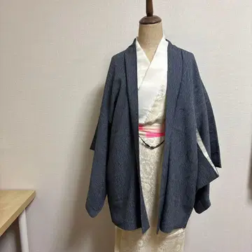 겉옷 기모노 순수 실크