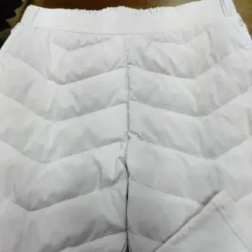 다운 팬츠 M 사이즈 라이트 그레이