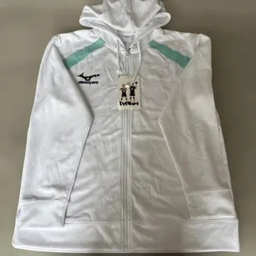 하이큐 저리 지퍼 후드티 아오바죠사이 고교 L 사이즈