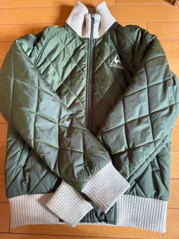 남성용 S 사이즈 블루종 자켓 충전솜 아우터 르꼬끄 스포르티브