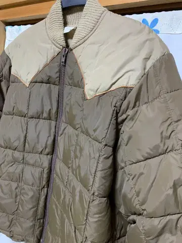 80s 워즈 U S A 퀼팅 자켓 충전솜