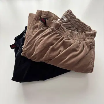 그라미치 여성용 와이드 팬츠 베이지, 네이비 세트 프리 사이즈