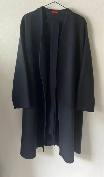 투모로우랜드 노카라 코트 네이비 36 사이즈