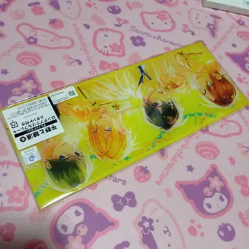 히라노와 카기우라 6권 애니메이트 유상 특전 롱 아크릴 플레이트