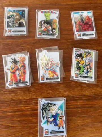 드래곤볼 40rh 제일복권 그 첫 번째 F상 시크릿 7종 세트