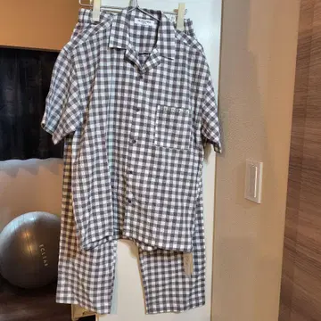 젤라또피케옴 체크 무늬 파자마