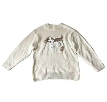 merry jenny vintage like dog 니트