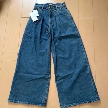 와이드 데님 팬츠 EDWIN 청바지 미사용 새상품