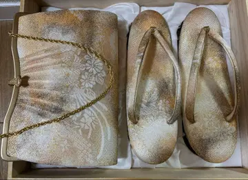 일본 의류용 백과 조리 세트 골드 컬러 계열