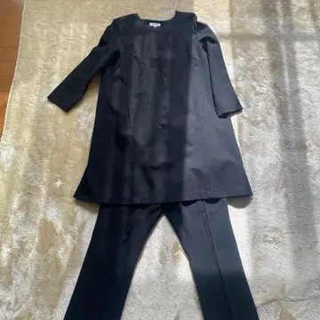 PLST 블랙 팬츠 셋업 M