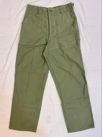60s US.ARMY 퍼티그 팬츠 베이커 사이드 조절 M