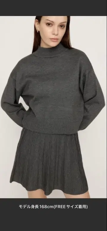 SLY 컴포트 하이 게이지 플리츠 투피