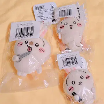 치이카와 토끼투성이 복권 E상 봉제 인형 배지 D상 가위 마스코트